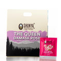 Shunya India The Queen Damask Rose Tisane (20 Tea Bags, 3g Each) - Herbal Infusion Flower  Tisane, Natural Antioxidant, Immunity Support, Caffeine-Free Hot Brew