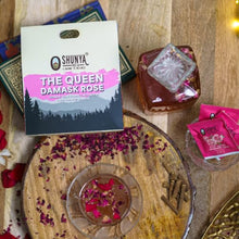 Load image into Gallery viewer, Shunya India The Queen Damask Rose Tisane (20 Tea Bags, 3g Each) - Herbal Infusion Flower  Tisane, Natural Antioxidant, Immunity Support, Caffeine-Free Hot Brew
