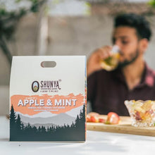 Load image into Gallery viewer, Shunya India Apple, Mint, and Timur Tisane(20 Tea Bags, 3 Gm Each) - Herbal Infusion  Tisane Natural Antioxidant, Support Immunity, Caffeine Free
