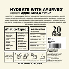 Load image into Gallery viewer, Shunya India Apple, Mint, and Timur Tisane(20 Tea Bags, 3 Gm Each) - Herbal Infusion  Tisane Natural Antioxidant, Support Immunity, Caffeine Free
