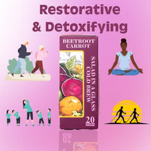Load image into Gallery viewer, Shunya India® Beet Root, Carrot and Amla Cold Brew (20 Pouch, 5g Each) - Restorative and Detoxifying with Natural Antioxidant, Support Immunity, Caffeine Free

