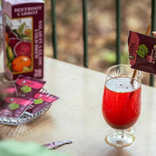 Load image into Gallery viewer, Shunya India® Beet Root, Carrot and Amla Cold Brew (20 Pouch, 5g Each) - Restorative and Detoxifying with Natural Antioxidant, Support Immunity, Caffeine Free
