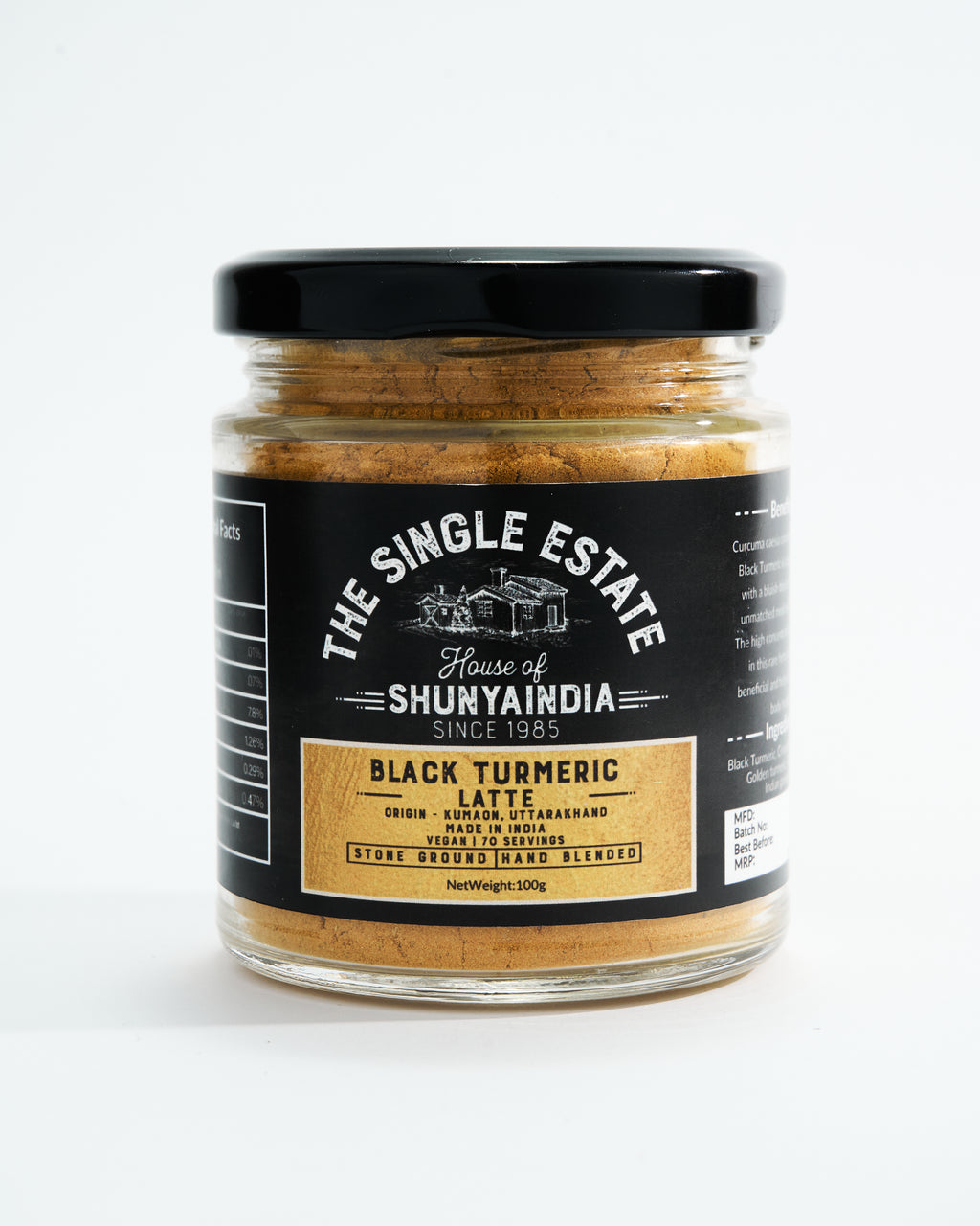 Kali Haldi (Black Turmeric) Latte (India's 1st Black Haldi Latte )