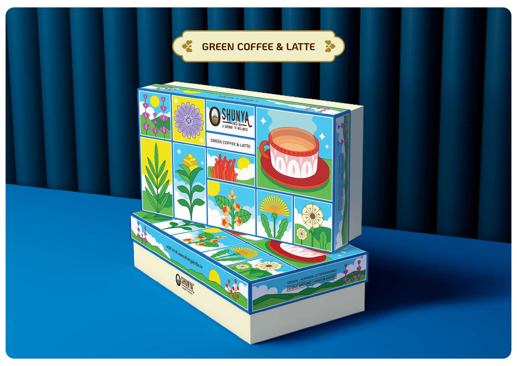 GREEN COFFE & LATTE GIFT BOX