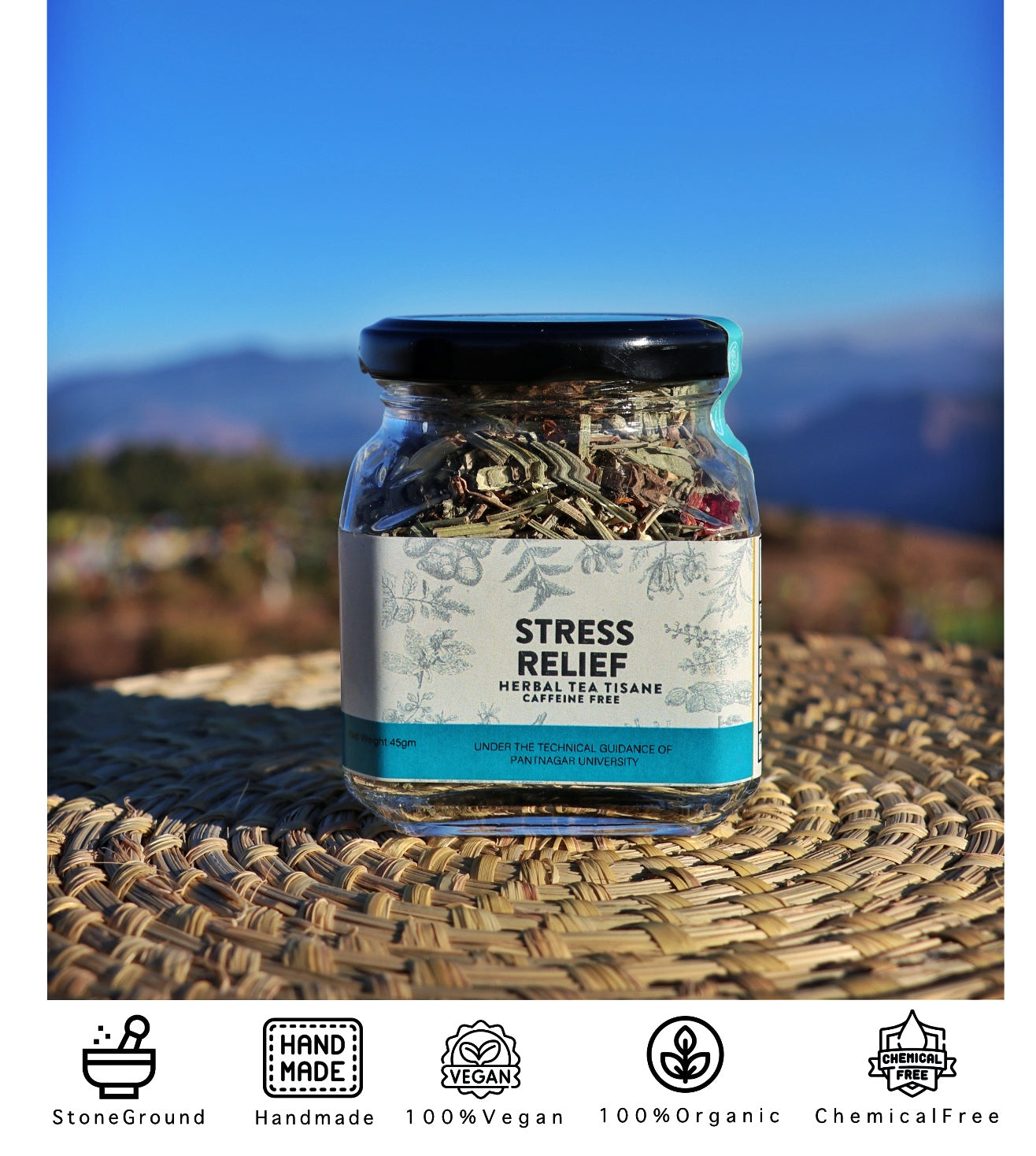 Stress Relief Herbal Infusion, 45gm
